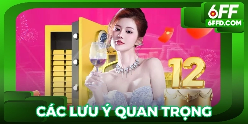 Đảm bảo an toàn với các lưu ý quan trọng khi đăng ký 6FF