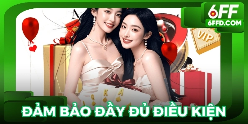 Đảm bảo đầy đủ điều kiện để rút tiền 6FF nhanh chóng và an toàn