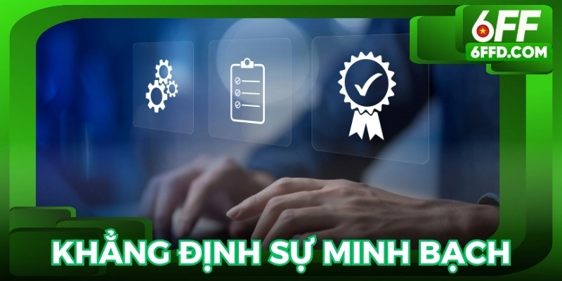 Giấy phép hoạt động từ các tổ chức uy tín khẳng định sự minh bạch và an toàn
